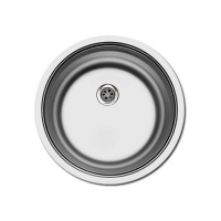 Dominox DML110 Tezgah Altı Komple Hazneli Dekorlu Çelik Evye