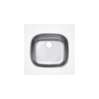Dominox DMN110-45 Tezgah Altı Komple Hazneli Çelik Evye