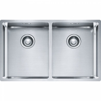 Franke BXX 220/120 34-34 Tezgah Altı,Tezgah Üstü, Tezgaha Sıfır Inox Çelik Evye